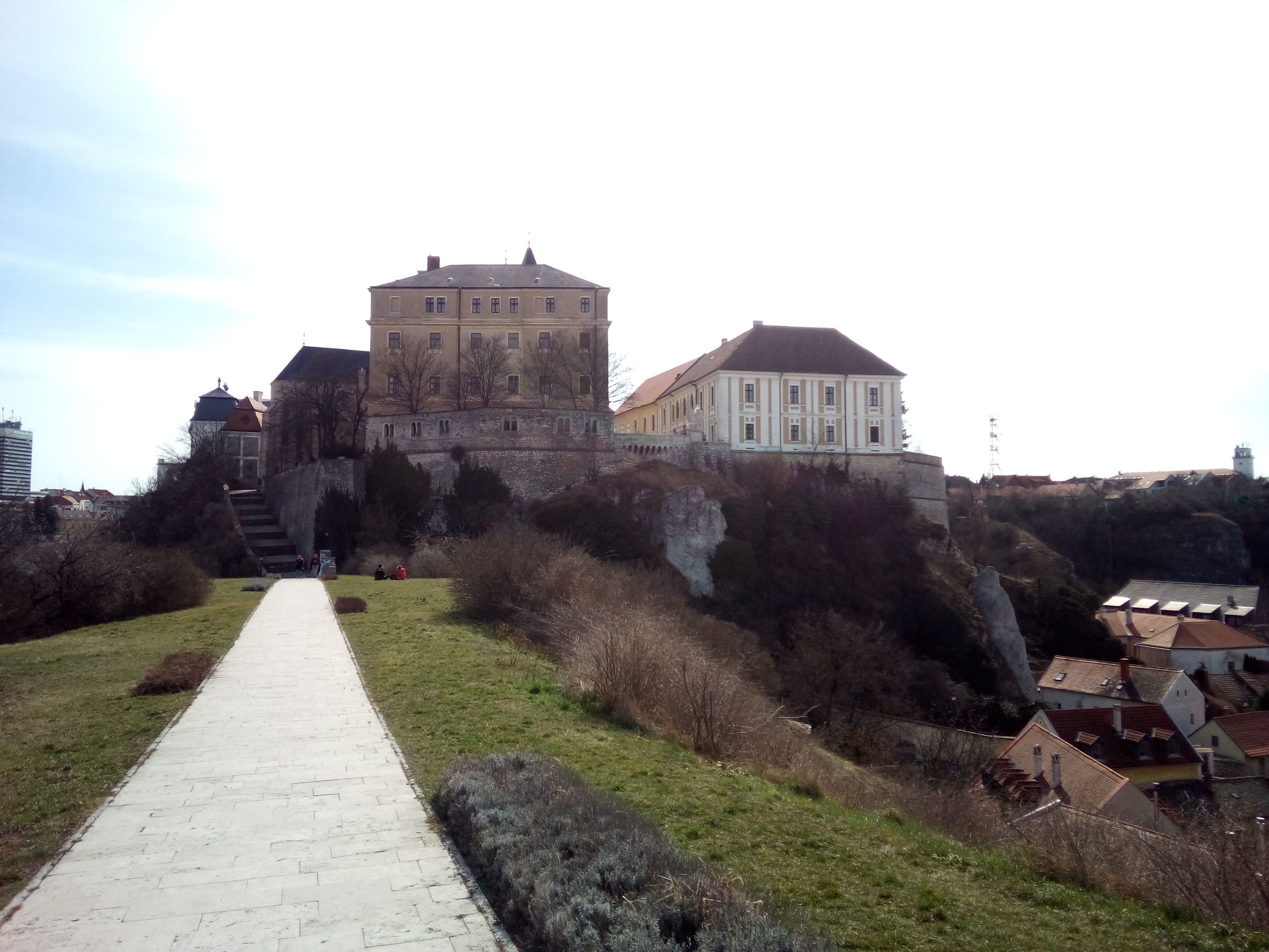 Castle in Veszprém, as viewed from Benedict's Hill