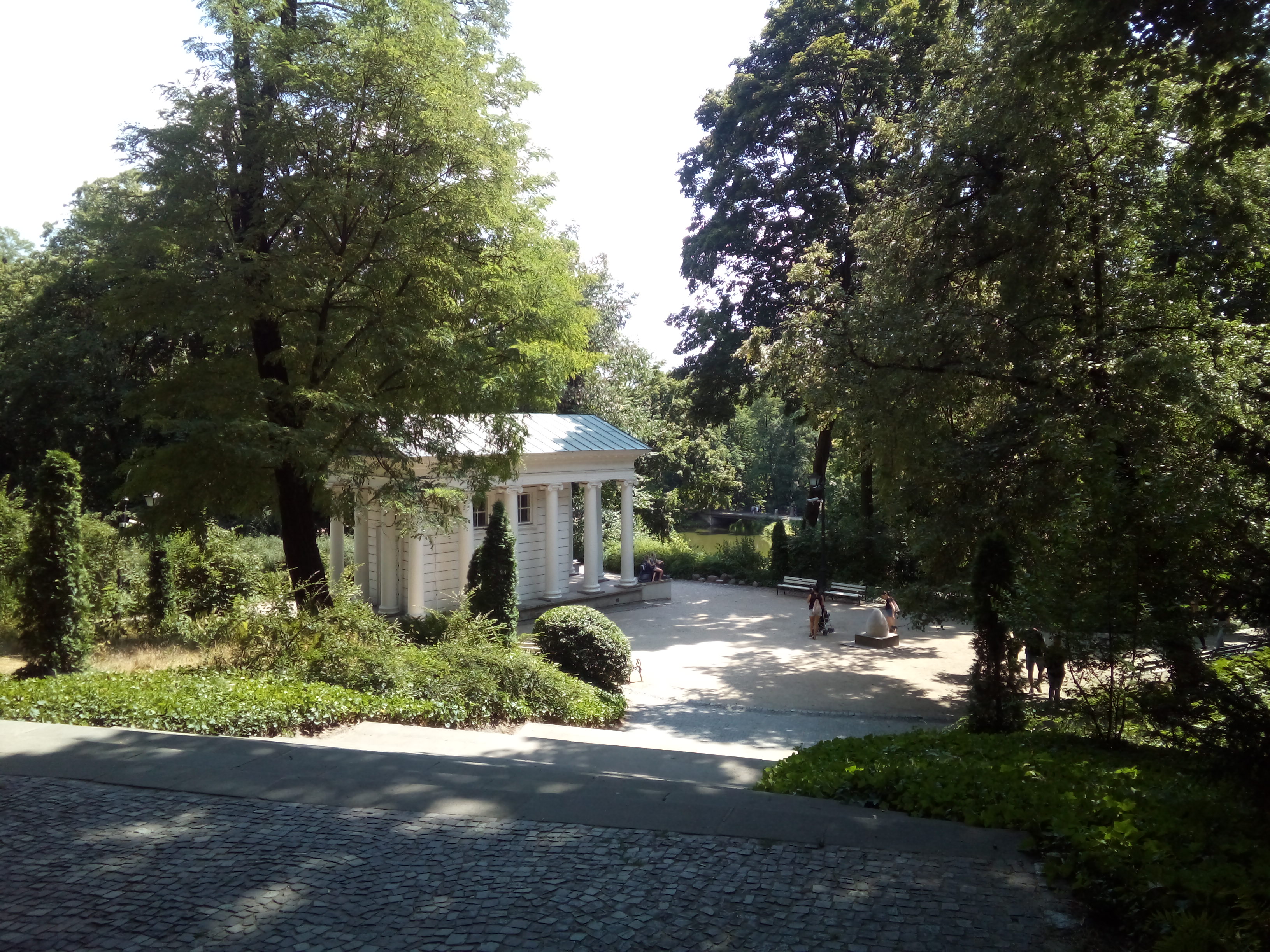 Sybils Tempel im Łazienki Park